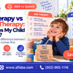ABA Therapy vs Speech Therapy: Which Does My Child Need First?