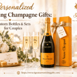 Personalized Wedding Champagne Gifts: Custom Bottles & Sets for Couples
