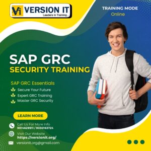 SAP GRC Training in Chennai – Master Governance, Risk & Compliance with Version IT 1 SAP GRC Training in Chennai – Master Governance, Risk & Compliance with Version IT