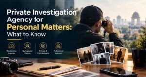 Private Investigation Agency for Personal Matters: What to Know 1 Private Investigation Agency for Personal Matters: What to Know