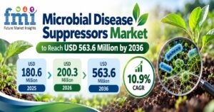 Microbial Disease Suppressors Market to Reach USD 563.6 Million by 2036 at 10.9% CAGR 1 Microbial Disease Suppressors Market to Reach USD 563.6 Million by 2036 at 10.9% CAGR