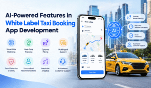 AI-Powered Features in White Label Taxi Booking App Development 1 AI-Powered Features in White Label Taxi Booking App Development
