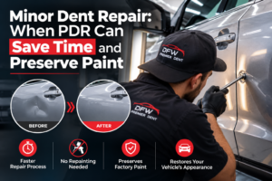 Minor Dent Repair: When PDR Can Save Time and Preserve Paint 1 Minor Dent Repair: When PDR Can Save Time and Preserve Paint