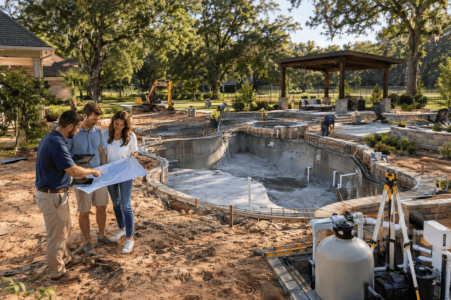 Custom Pool Builder in Valdosta GA 1