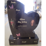 Jet Black Granite Headstones for Sale: Custom Memorials by JerMar Monuments