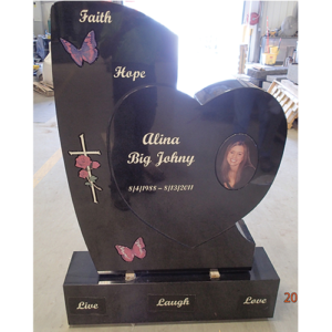 Jet Black Granite Headstones for Sale: Custom Memorials by JerMar Monuments 1 Jet Black Granite Headstones for Sale: Custom Memorials by JerMar Monuments