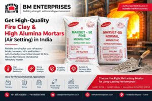 Get High-Quality Fire Clay & High Alumina Mortars (Air Setting) in India 1 Get High-Quality Fire Clay & High Alumina Mortars (Air Setting) in India