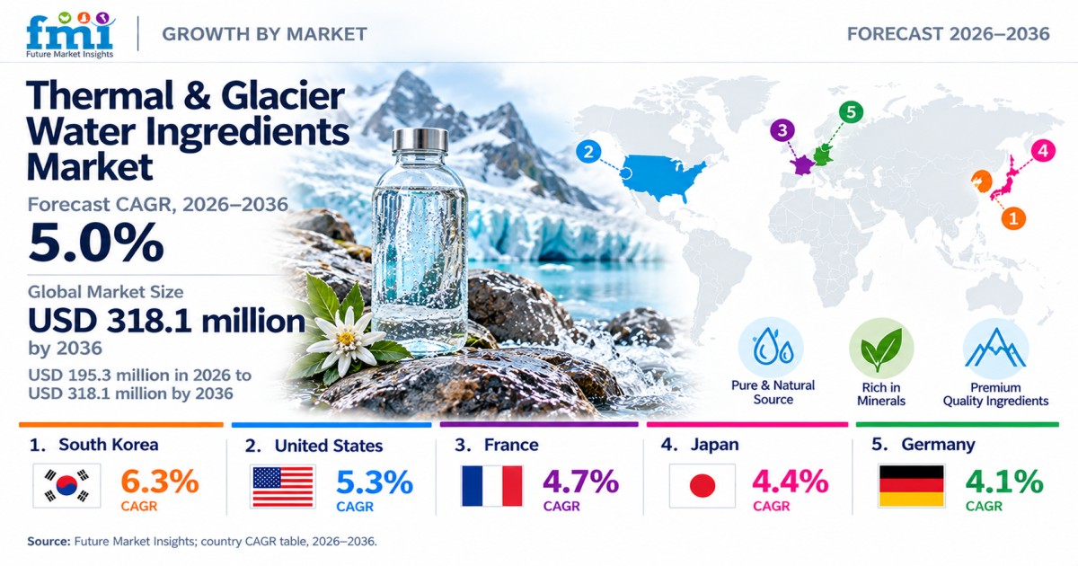 Thermal Glacier Water Market