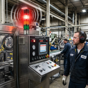Audio Visual Alarm: Improving Warning Visibility in Industrial Control Systems 1 Audio Visual Alarm: Improving Warning Visibility in Industrial Control Systems