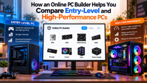 How an Online PC Builder Helps You Compare Entry-Level and High-Performance PCs 1 How an Online PC Builder Helps You Compare Entry-Level and High-Performance PCs