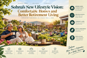 Sohna’s New Lifestyle Vision: Comfortable Homes and Better Retirement Living 1 Sohna’s New Lifestyle Vision: Comfortable Homes and Better Retirement Living