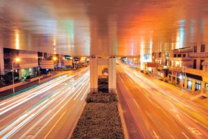 Lighting Civic Roundabouts and Gateway Sculptures in Qatar