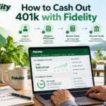 how to cash out 401k with fidelity