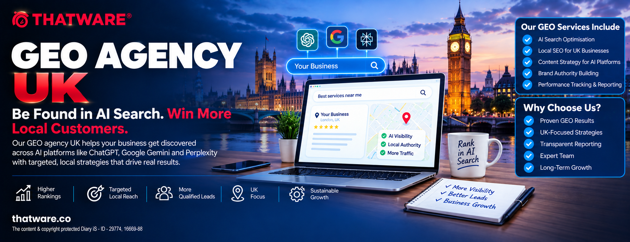 GEO agency UK