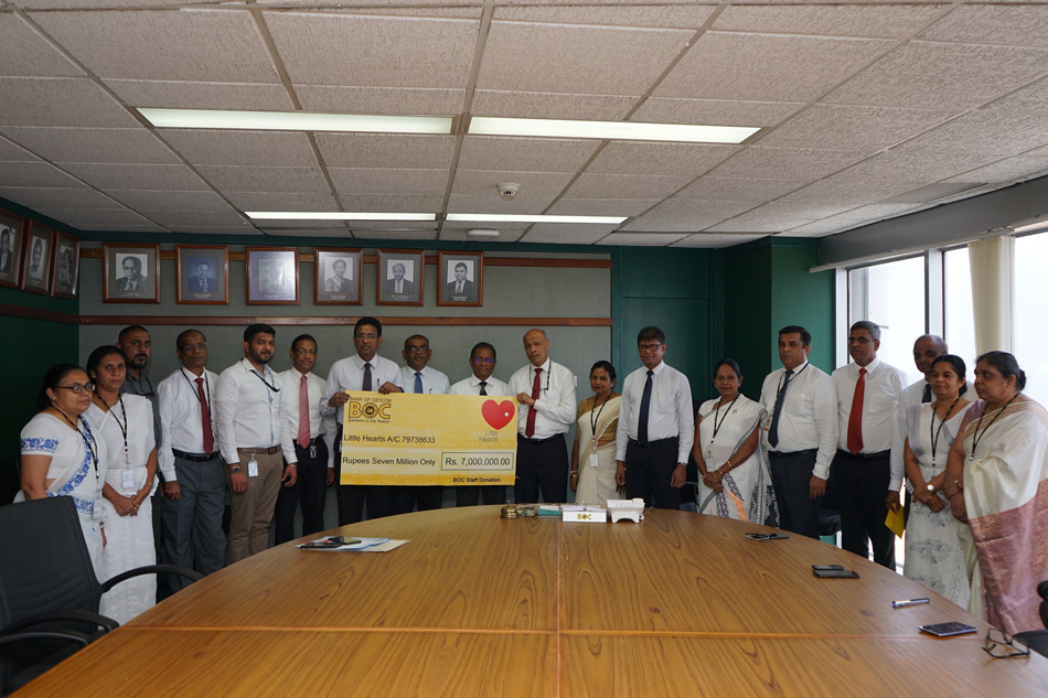 The Bank of Ceylon Steps up to assist Children with Cardiac complexities by joining the “Little Hearts” Project.