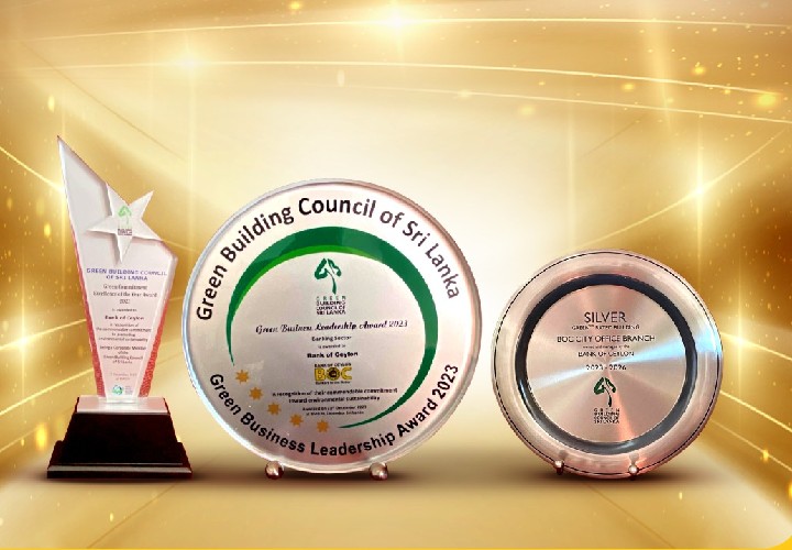 BOC Articles - Bank of Ceylon shines in Green Excellence