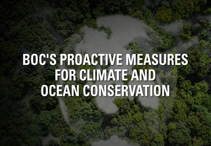 BOC's Proactive Measures for Climate and Ocean Conservation