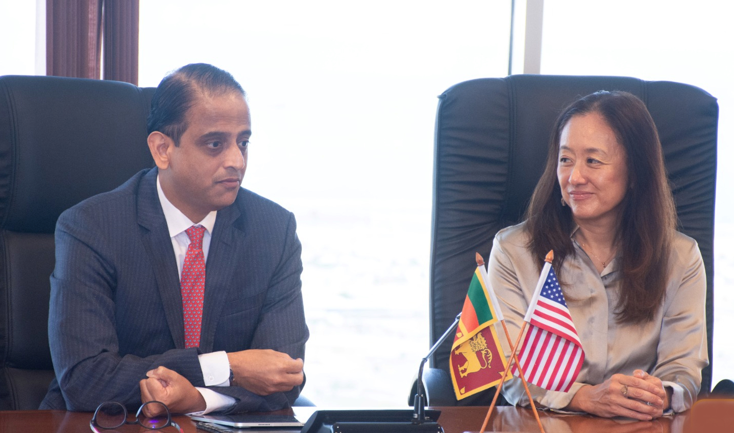 BOC - U.S. Ambassador Julie Chung Visits Bank of Ceylon