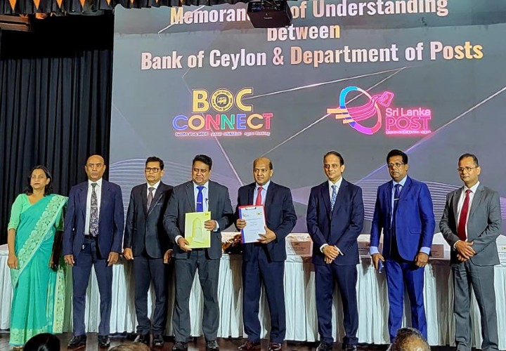 BOC - Bank of Ceylon and Sri Lanka Post Unite to Revolutionise Banking Access