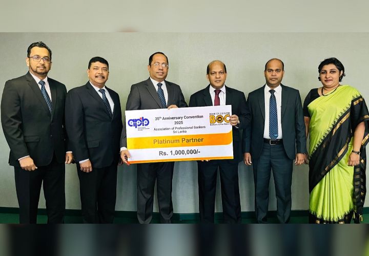 BOC - Bank of Ceylon Joins as Platinum Sponsor of the 35th Anniversary Convention of the Association of Professional Bankers