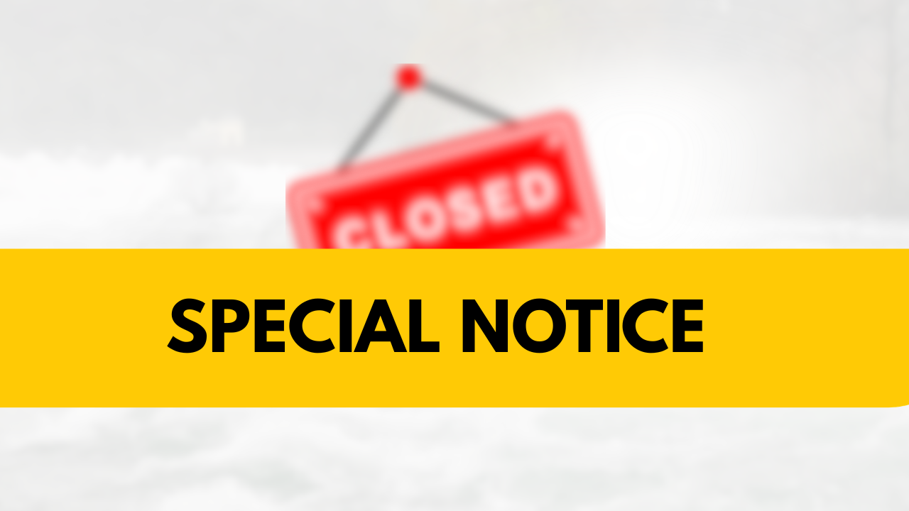 BOC Articles - Special Notice – Branch Closures