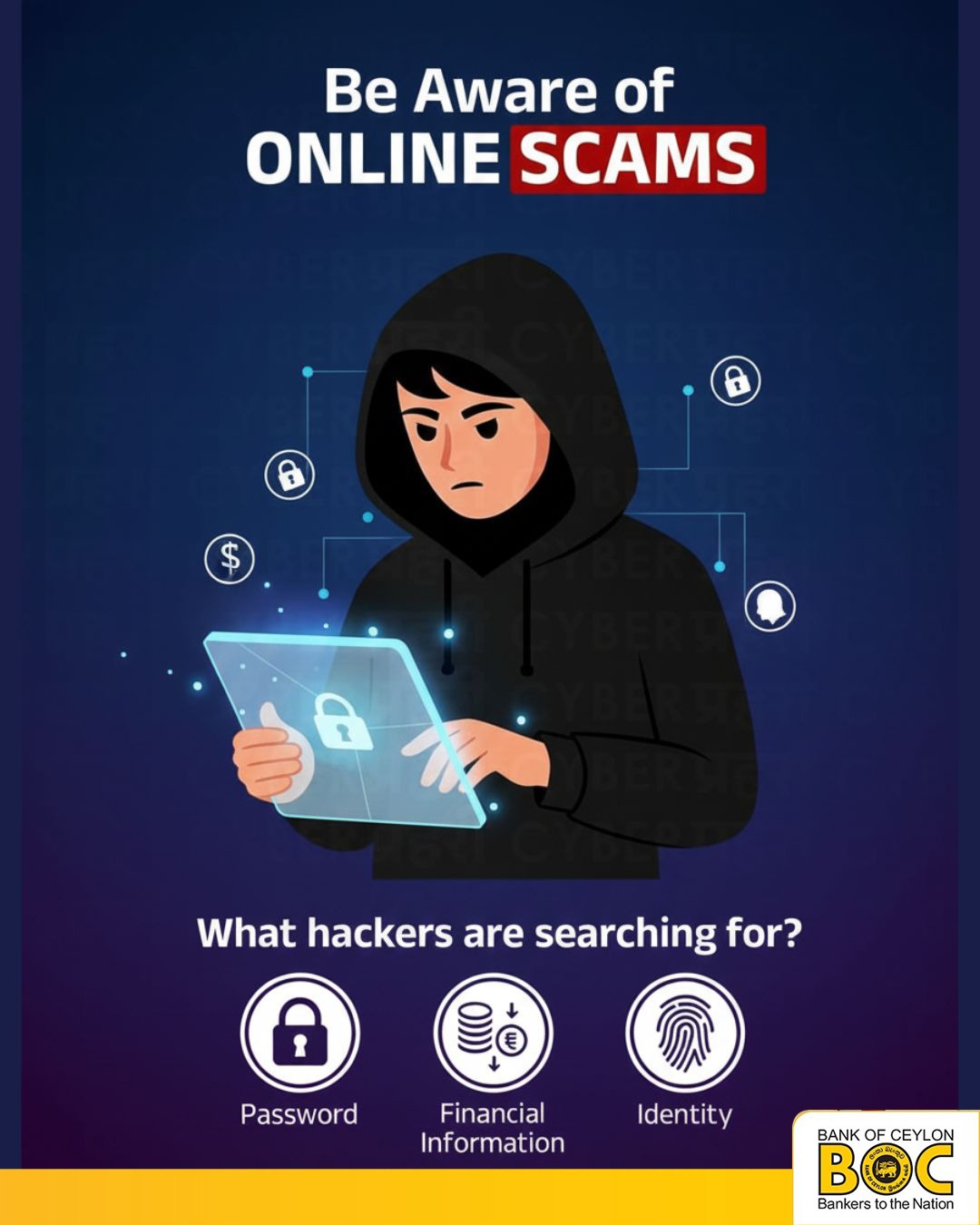 BOC Articles - Beware of online scams