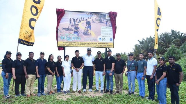 BOC - Bank of Ceylon Launches Beach Cleanup Initiative at Palangaturai Beach in Negombo