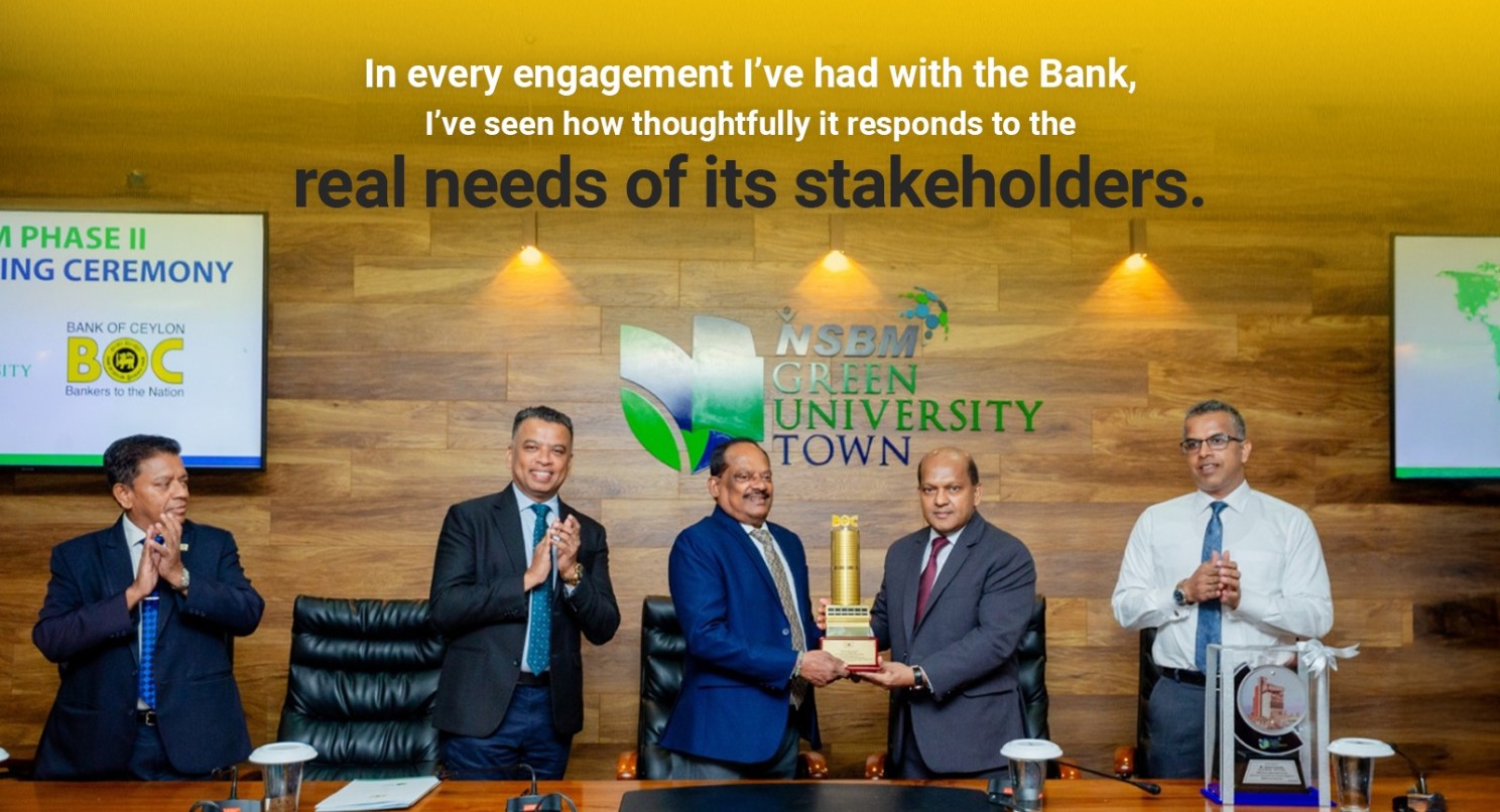 In every engagement I've had with the Bank, I've seen how thoughtfully it responds to the real needs of its stakeholders.