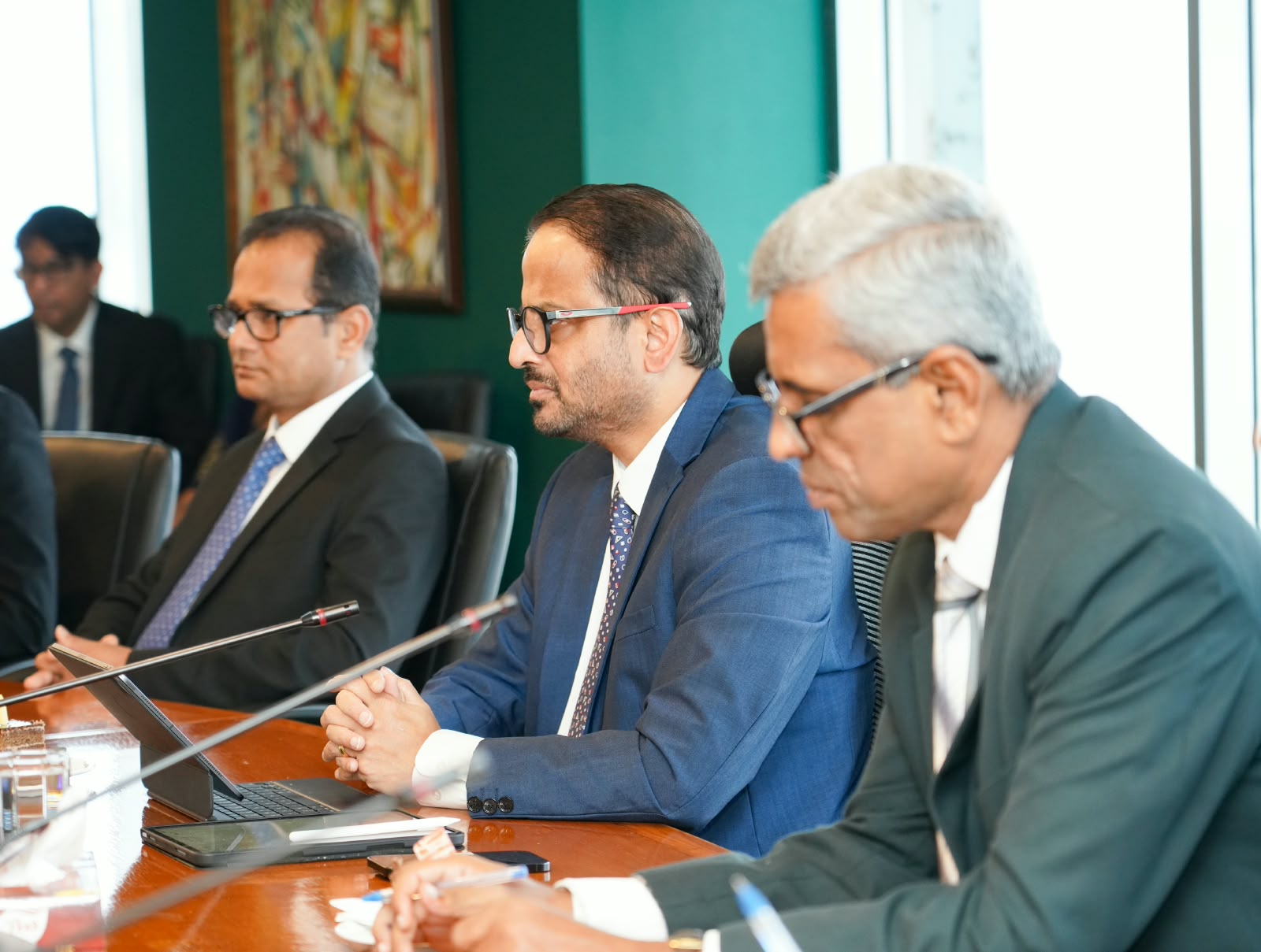 BOC Meets BOC — Two Banking Giants. Two Nations. A Future of Shared Prosperity - From right: Mr. M. P. Ruwan Kumara, Senior Deputy General Manager /Chief Financial Officer, Bank of Ceylon.