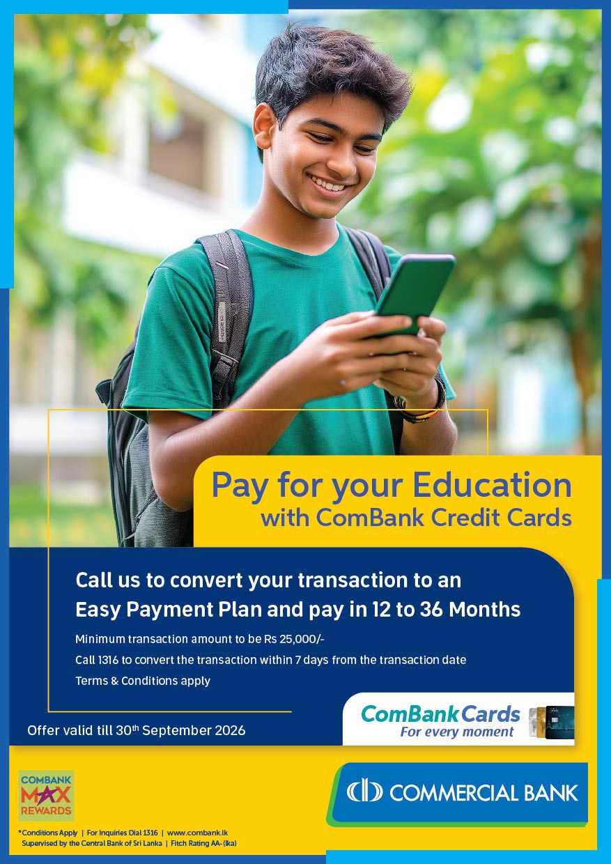 Pay For Your Education With Combank Credit Cards