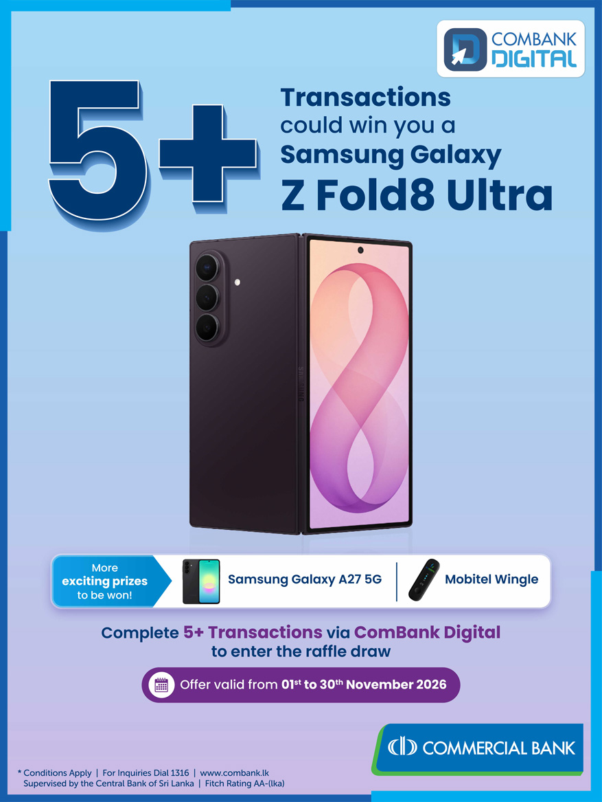 Complete 5 Transactions Via Combank Digital And Stand Chance To Win Samsung Gala