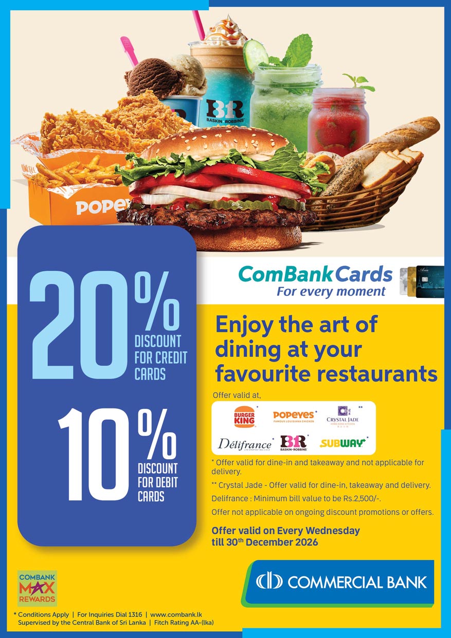 your favourite Softlogic Restaurants