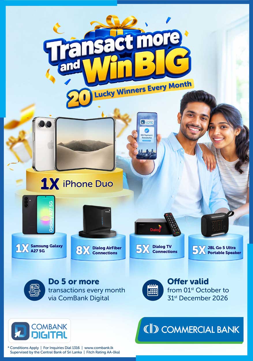 Transact More And Win Big With Combank Digital