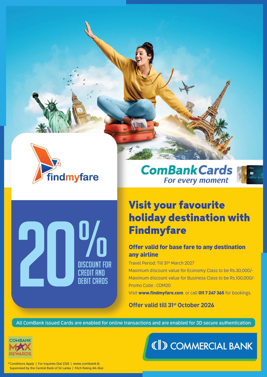 Visit Your Favourite Holiday Destination With Find My Fare Using Combank Credit