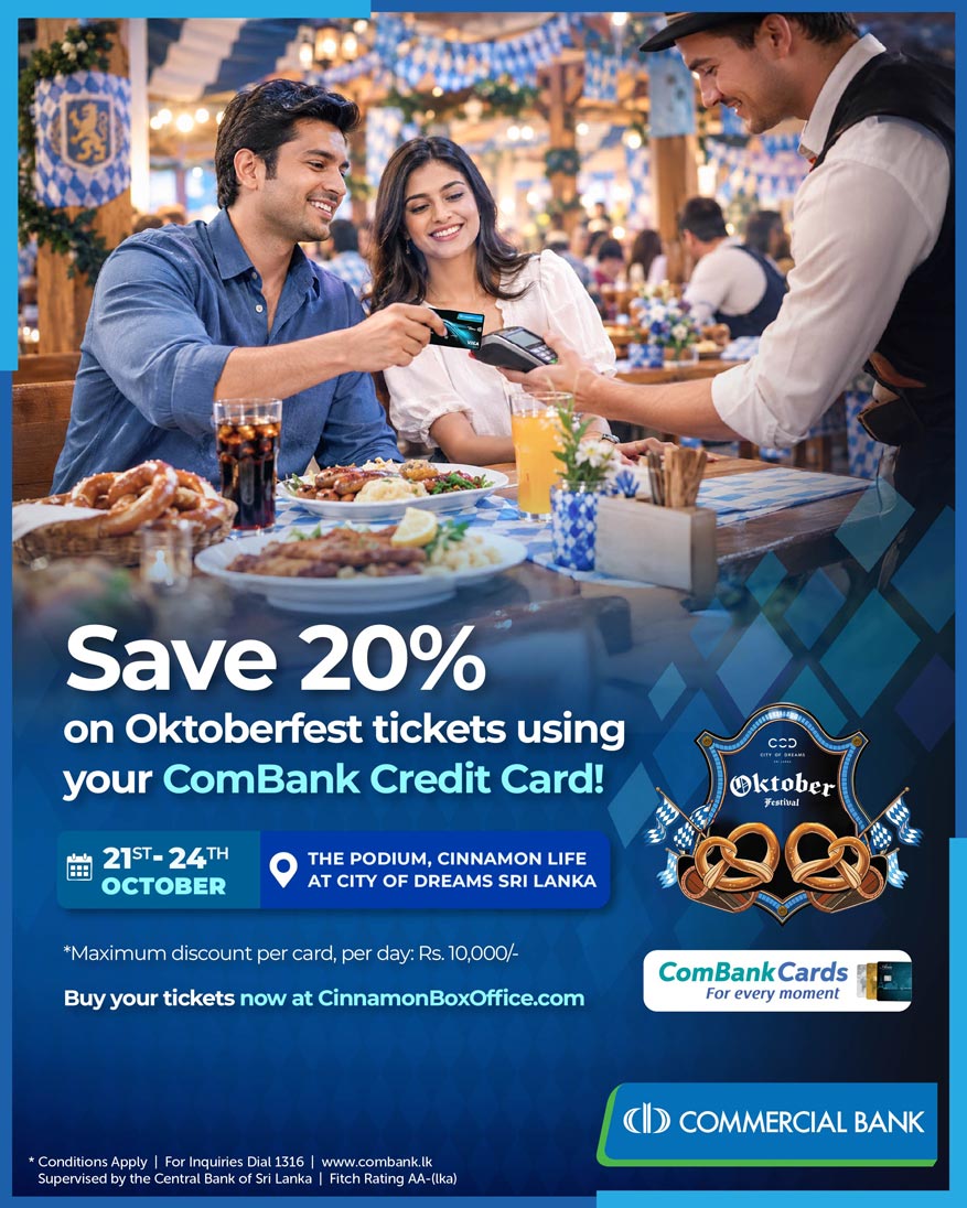 Save 20 On Cinnamon Life Oktoberfest Tickets With Your Combank Credit Card