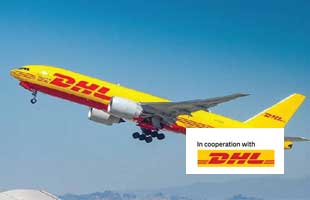 Experience seamless worldwide delivery at DHL with ComBank Credit and Debit Cards