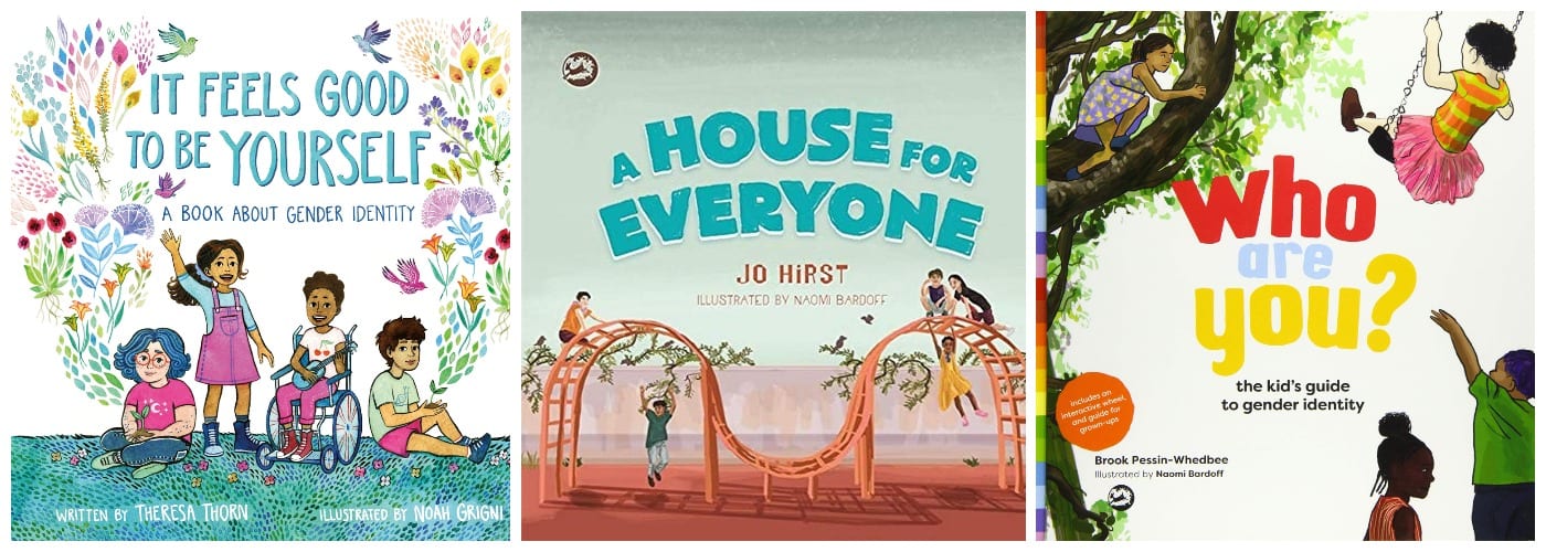 Books about gender identity - for toddlers and kids