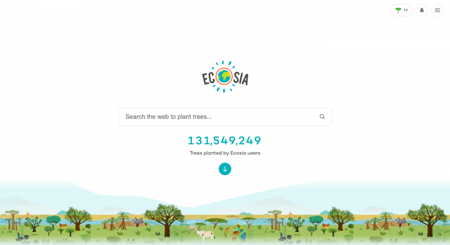 Ecosia climate change is real
