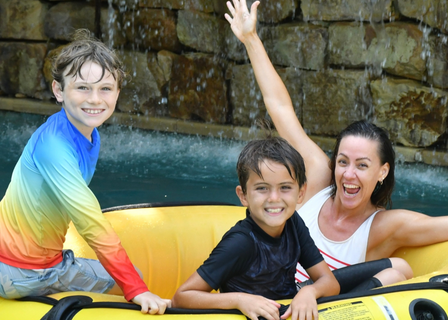 Waterbom Bali things to do with kids waterpark Indonesia