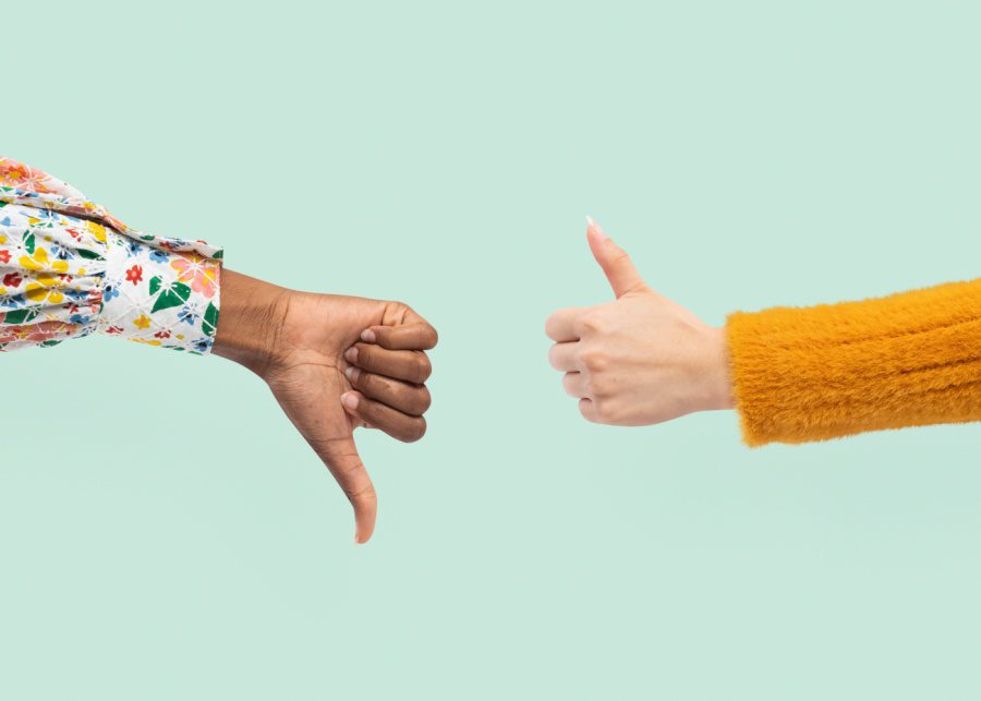 Good friends agree to disagree with one another