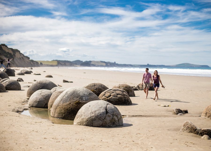 Moeraki Boulders | Top places to visit in New Zealand