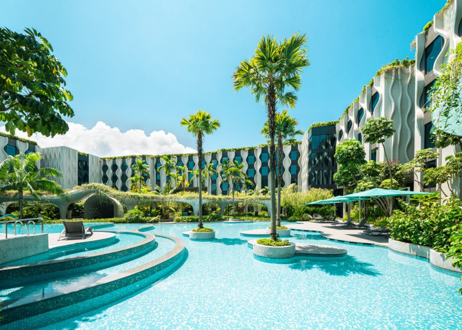 Village-Hotel-Sentosa-Adventure-Pool-view