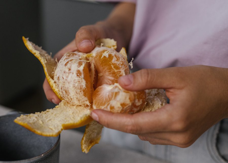 Peel an orange | Anxiety hacks