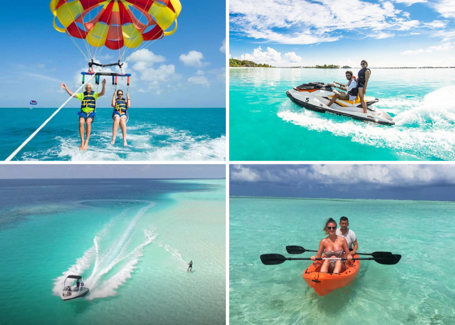 watersports in Maldives for kids