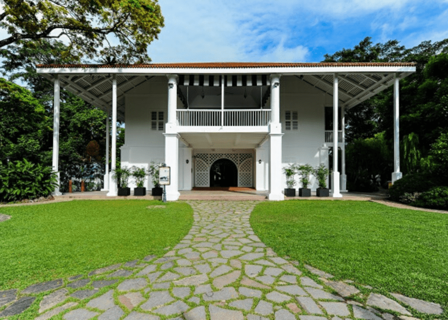 Black-and-white house Singapore
