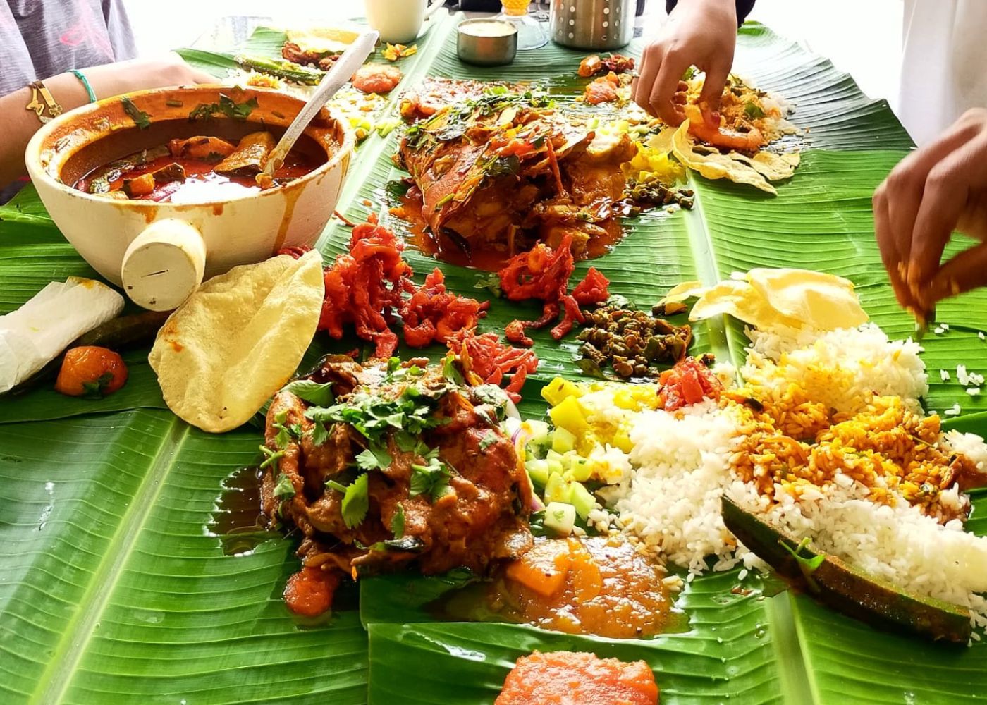 kuala lumpur with kids indian food