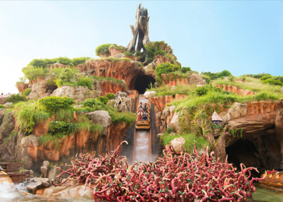 Tokyo Disneyland Splash Mountain Japan | Direct flight destinations from Singapore