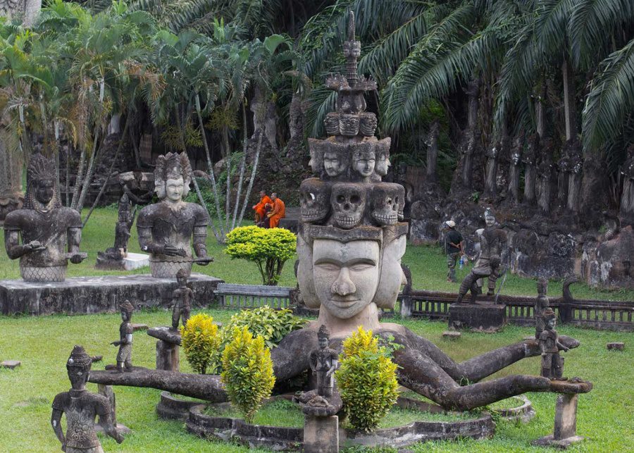 Buddha Park Vientiane Laos | Direct flight destinations from Singapore