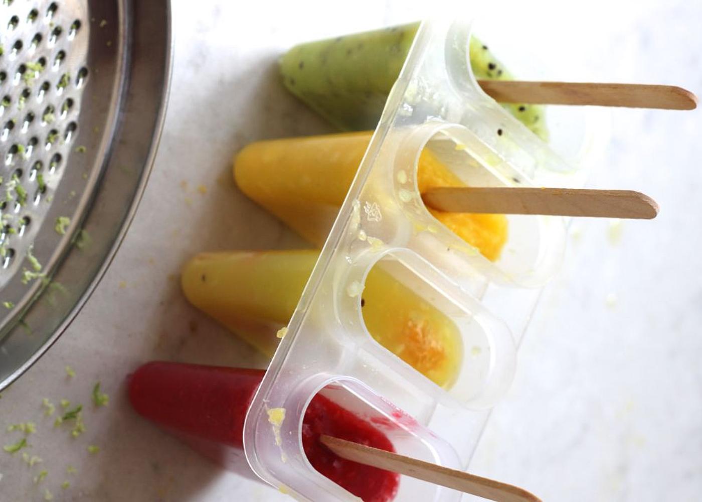 Minute make pure fruit ice lollies by Emily Kerrigan