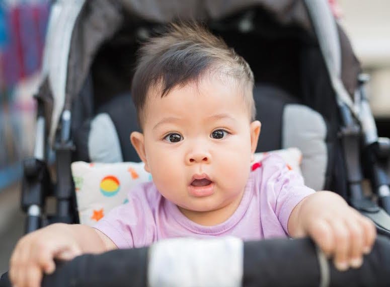 compact prams in Singapore for kids